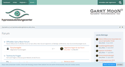 Desktop Screenshot of hypnoseausbildungscenter.de